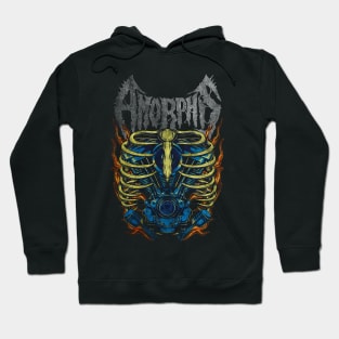 AMORPHIS KALEVALA RIBS METAL ROCK Hoodie